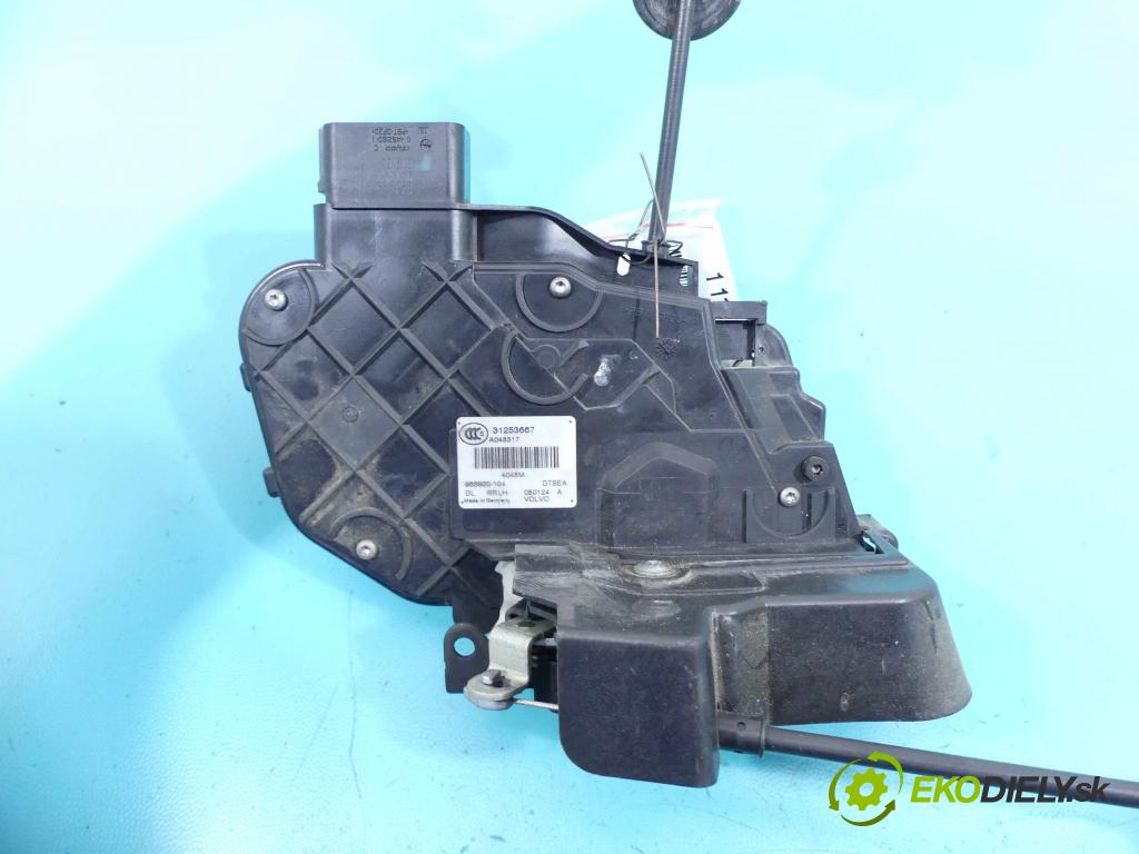 Volvo V70 III 2007-2016 2.4 D5 185 hp automatic 136 kW 2400 cm3 5- zámek zadní levý 986920-104