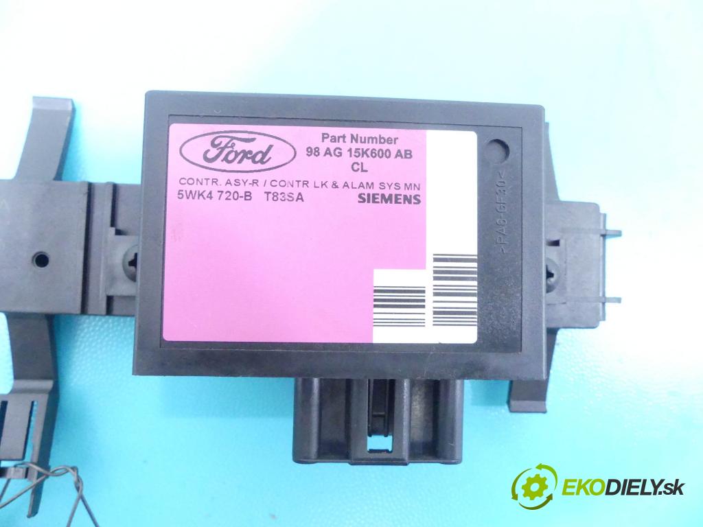 Ford Focus Mk1 1998-2004 1.6 16V 101 HP manual 74 kW 1596 cm3 5- modul riadiaca jednotka 5WK4720-B (Ostatné)