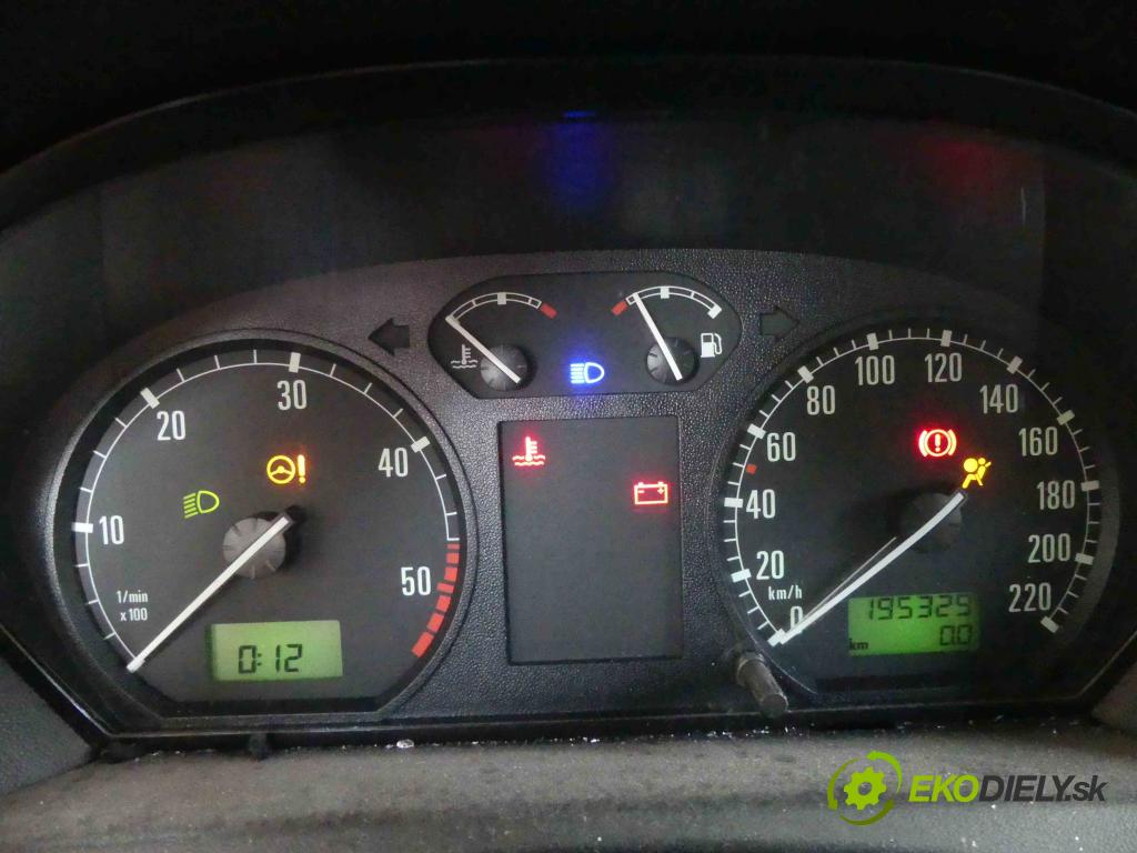 Skoda Fabia I 1999-2007 1.9 sdi 64 HP manual 47 kW 1896 cm3 5- prístrojovka/ budíky 6Y1919880D (Prístrojové dosky, displeje)