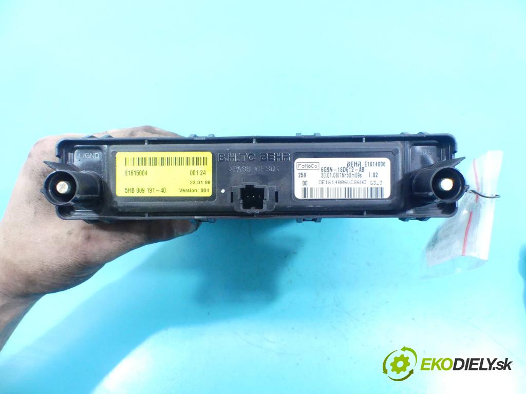 Volvo V70 III 2007-2016 2.4 D5 185 HP automatic 136 kW 2400 cm3 5- radiator 6G9N-18D612-AB (Radiátory kúrenia)