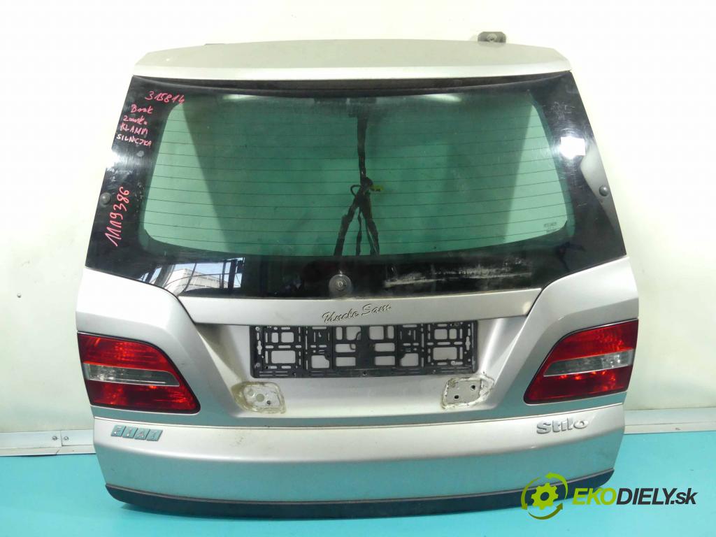 Fiat Stilo 1.6 16V 103 hp manual 76 kW 1596 cm3 5- zadní kufrové dveře  (Zadní kapoty)