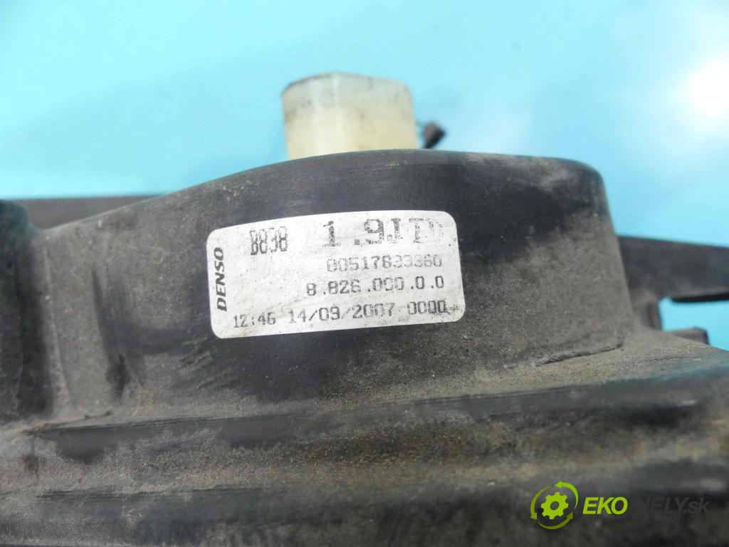 Fiat Bravo II 2007-2014 1.4 T 120 HP manual 88 kW 1368 cm3 5- Ventilátor chladiča 882300200