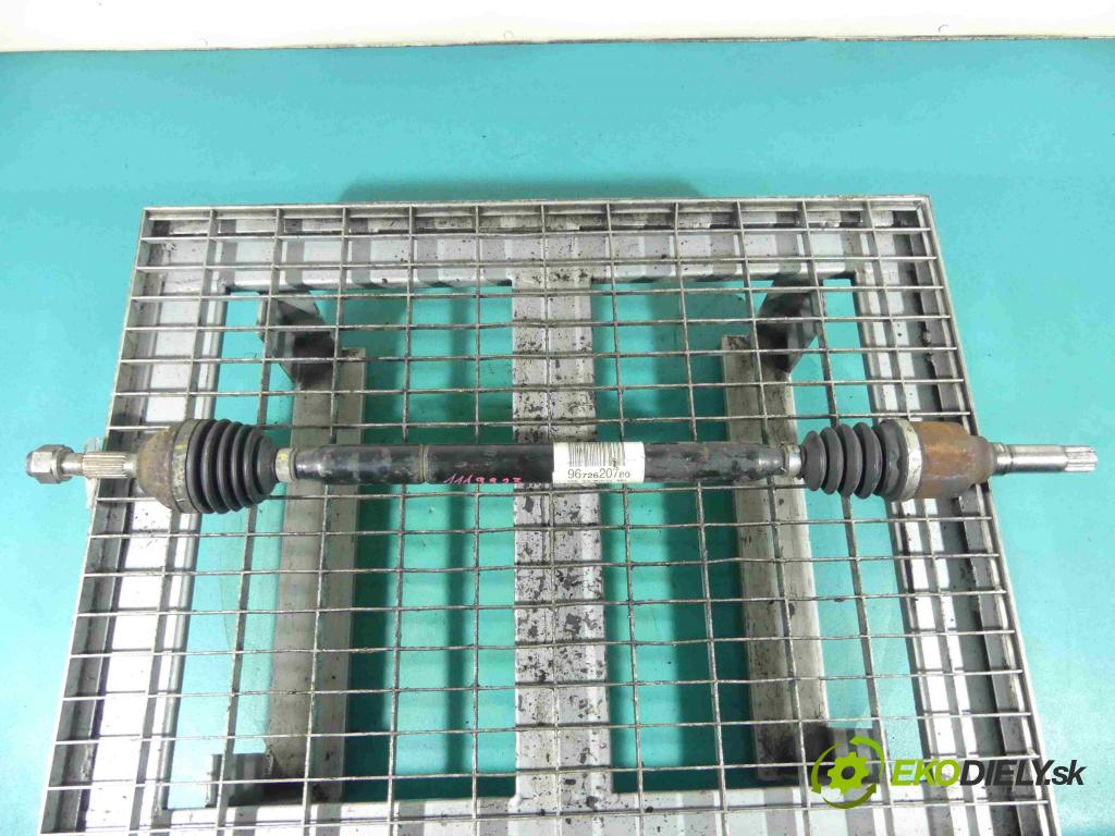 Citroen DS3 2010-2016 1.4 16v 95 HP manual 70 kW 1397 cm3 3- poloos pravé 9672620780 (Poloosy)