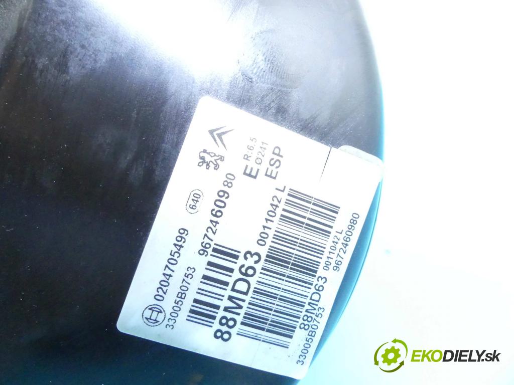 Citroen DS3 2010-2016 1.4 16v 95 HP manual 70 kW 1397 cm3 3- servo brzdové 0204705499