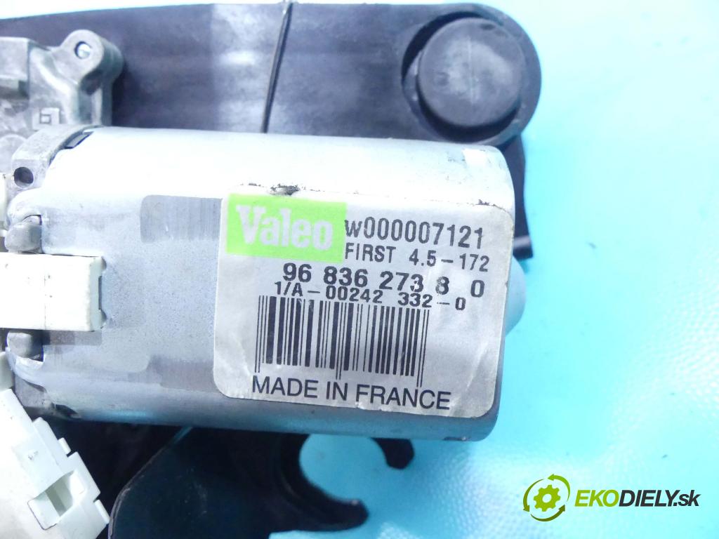 Citroen DS3 2010-2016 1.4 16v 95 HP manual 70 kW 1397 cm3 3- motor stieračov zadné 9683627380