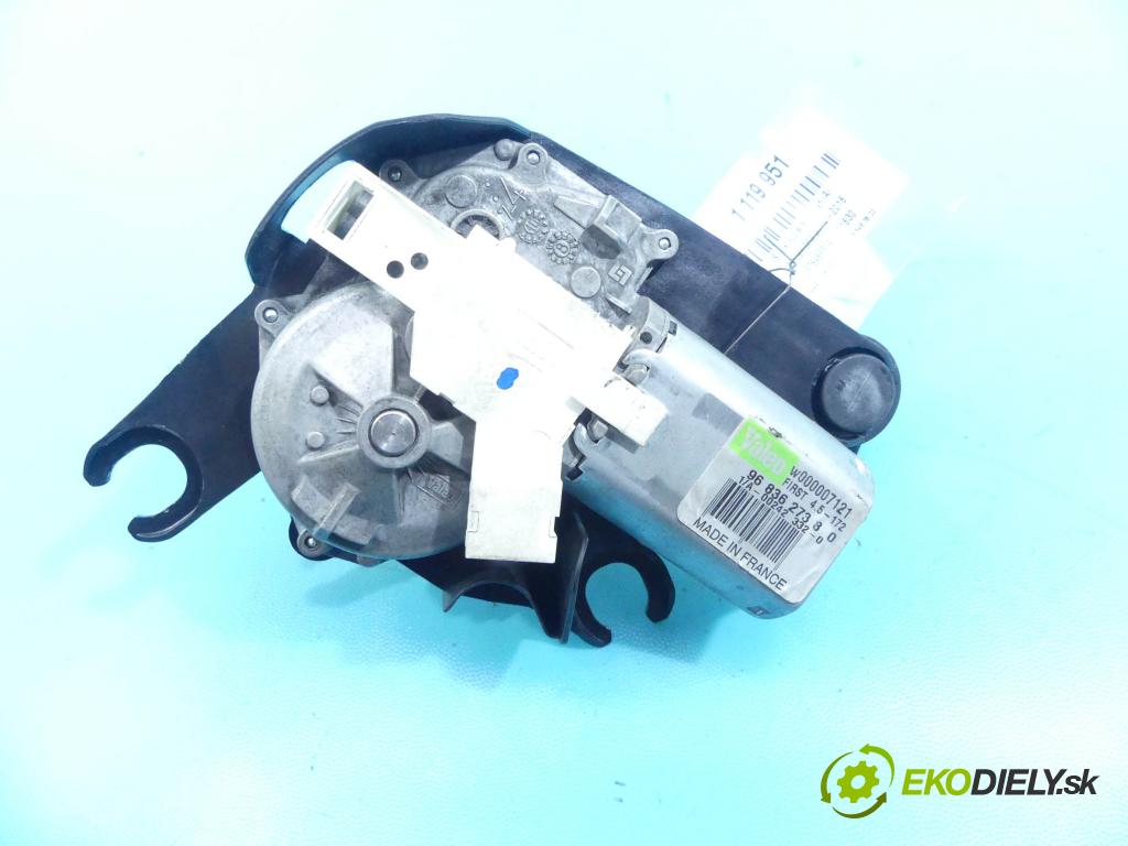 Citroen DS3 2010-2016 1.4 16v 95 HP manual 70 kW 1397 cm3 3- motor stieračov zadné 9683627380