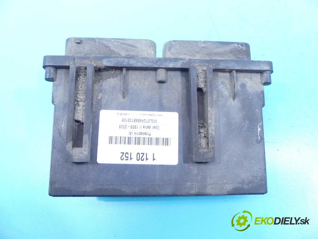 Opel Astra II 1998-2009 1.6 16v 101 HP manual 74 kW 1598 cm3 5- Relé: 09131730 (Relé)