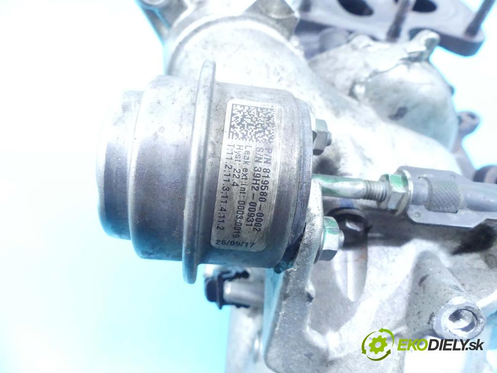 Renault Talisman 2015-2022 1.6 dci 160 HP automatic 118 kW 1598 cm3 5- turbodúchadlo, turbo 821943-3 (Turbodúchadlá (kompletné))