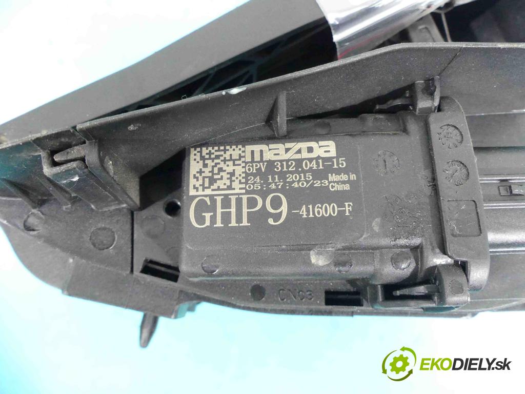 Mazda 3 III BM 2013-2018 2.0 16v 120 HP manual 88 kW 1998 cm3 4- pedále GHP9-41600-F (Pedále)