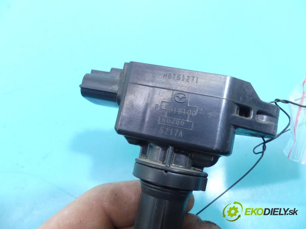 Mazda 3 III BM 2013-2018 2.0 16v 120 HP manual 88 kW 1998 cm3 4- cievka zapaľovacia H6T61271 (Zapaľovacie cievky, moduly)