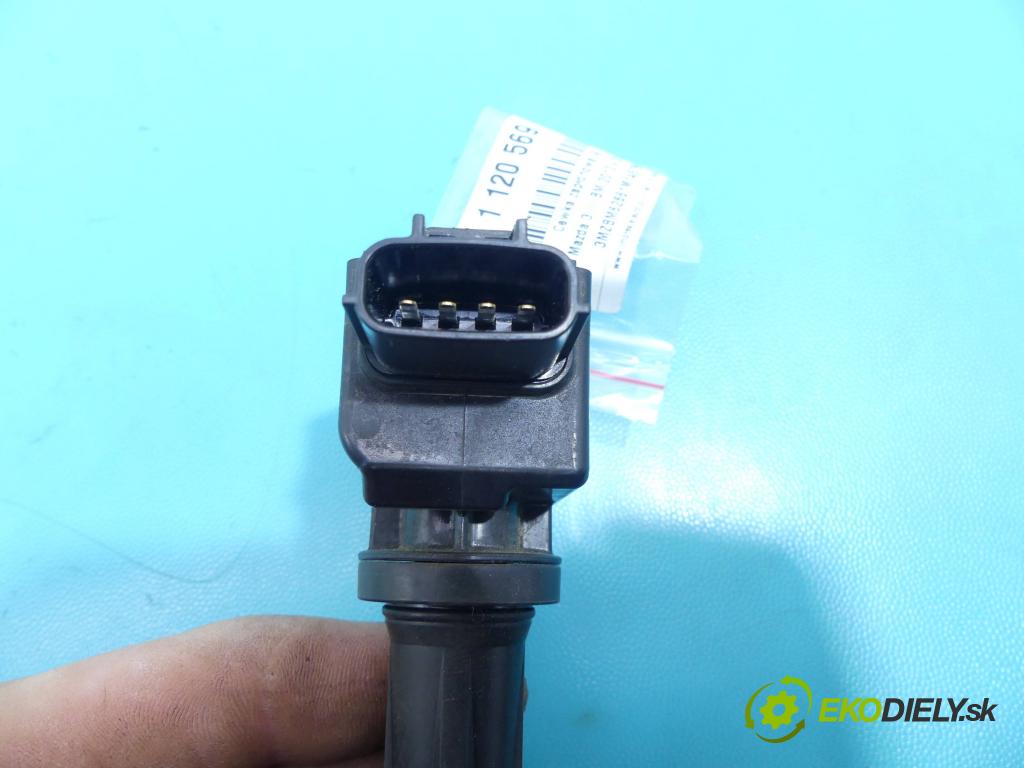 Mazda 3 III BM 2013-2018 2.0 16v 120 HP manual 88 kW 1998 cm3 4- cievka zapaľovacia H6T61271 (Zapaľovacie cievky, moduly)