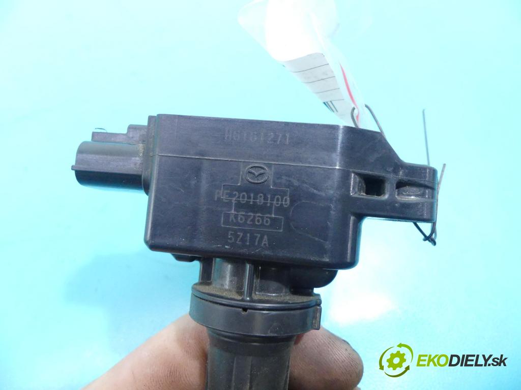 Mazda 3 III BM 2013-2018 2.0 16v 120 HP manual 88 kW 1998 cm3 4- cievka zapaľovacia H6T61271 (Zapaľovacie cievky, moduly)
