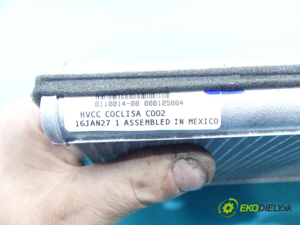 Mazda 3 III BM 2013-2018 2.0 16v 120 HP manual 88 kW 1998 cm3 4- radiator  (Radiátory kúrenia)