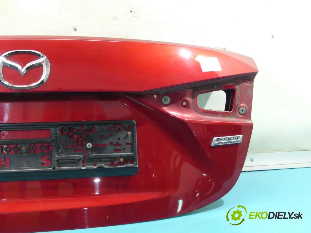 Mazda 3 III BM 2013-2018 2.0 16v 120 HP manual 88 kW 1998 cm3 4- zadna kufor  (Zadné kapoty)
