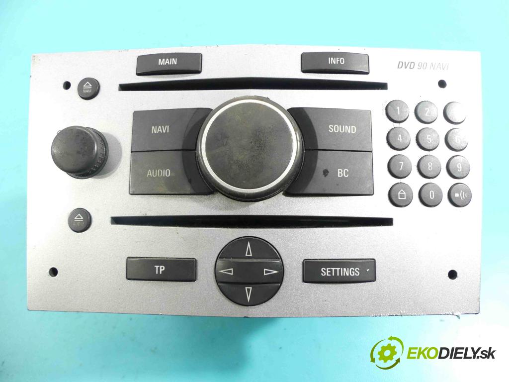 Opel Astra III 2004-2014 1.7 cdti 101 HP manual 74 kW 1686 cm3 3- Radio továreň: 13163936