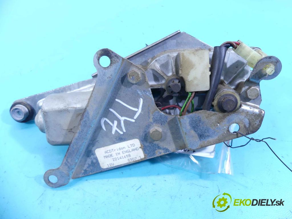 Opel Frontera A 1992-1998 2.0 8V 116 HP manual 85 kW 1998 cm3 3- motor stieračov zadné 22141658