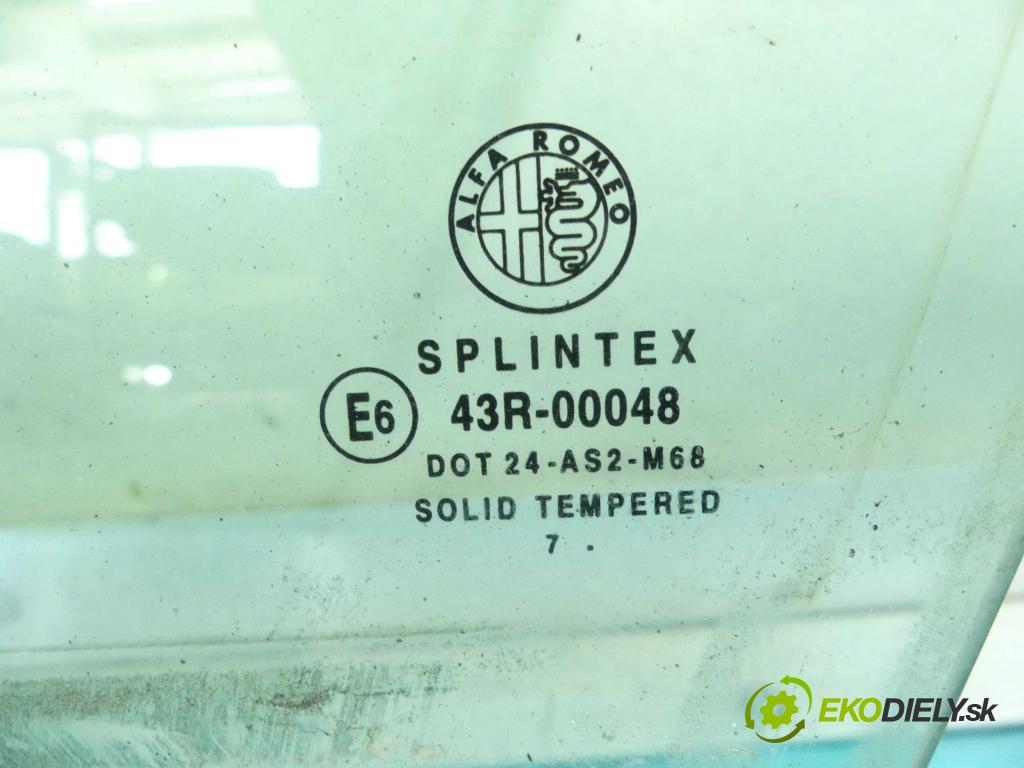 Alfa romeo 156 1,8.0 16v 144 HP manual 106 kW 1747 cm3 4- sklo dvere predné ľavé