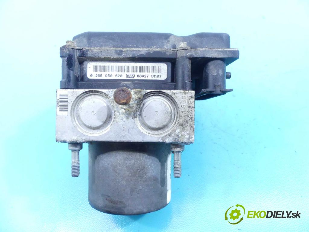 Fiat Punto Grande 1,3.0 jtd 90 HP manual 66 kW 1248 cm3 3- čerpadlo abs 0265950620 (Pumpy ABS)