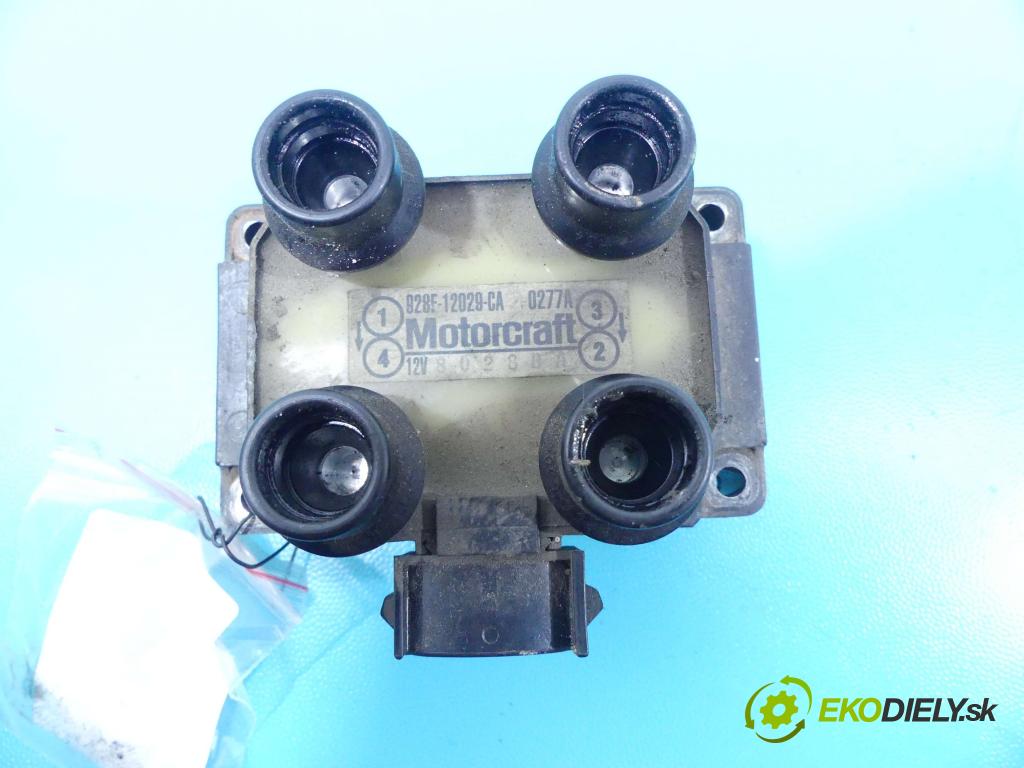 Ford Fiesta Mk5 1995-2002 1.2 16v 75 HP manual 55 kW 1242 cm3 5- cievka zapaľovacia 928F-12029-CA (Zapaľovacie cievky, moduly)