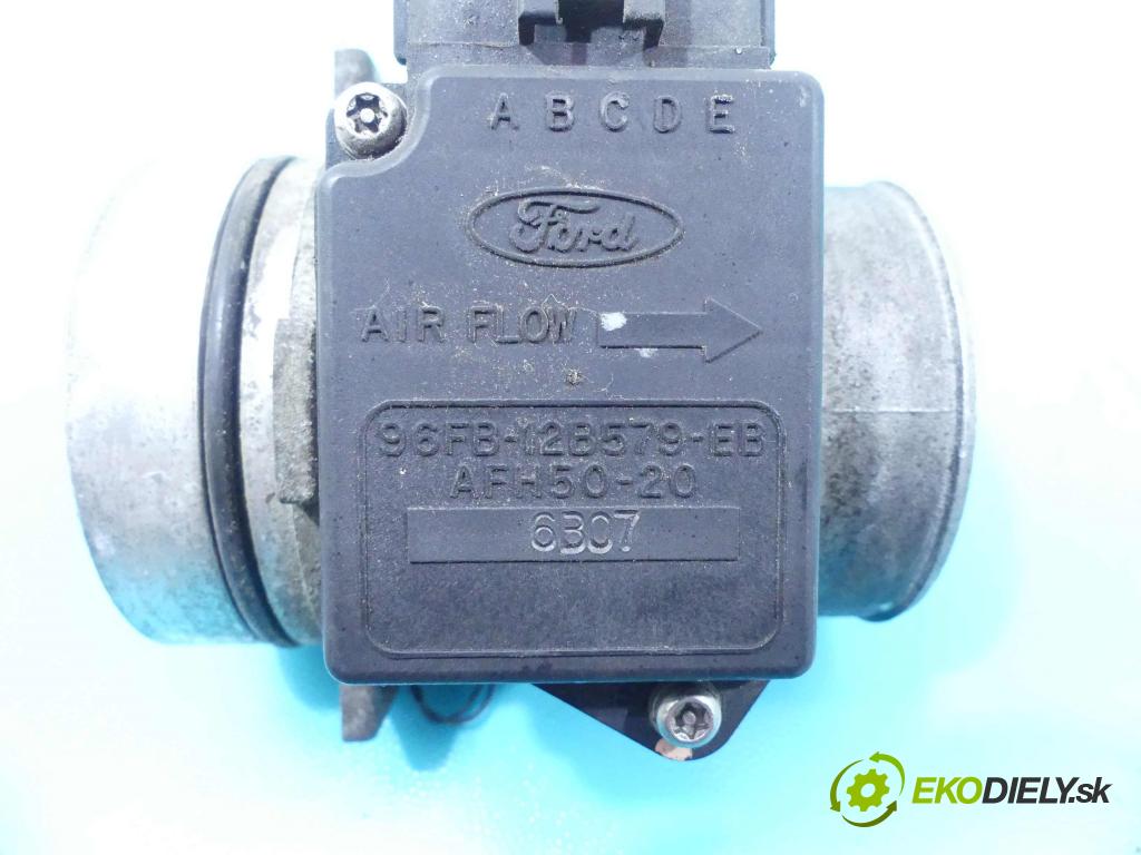 Ford Fiesta Mk5 1995-2002 1.2 16v 75 HP manual 55 kW 1242 cm3 5- průtokoměr: 96FB-12B579-EB (Váhy vzduchu)