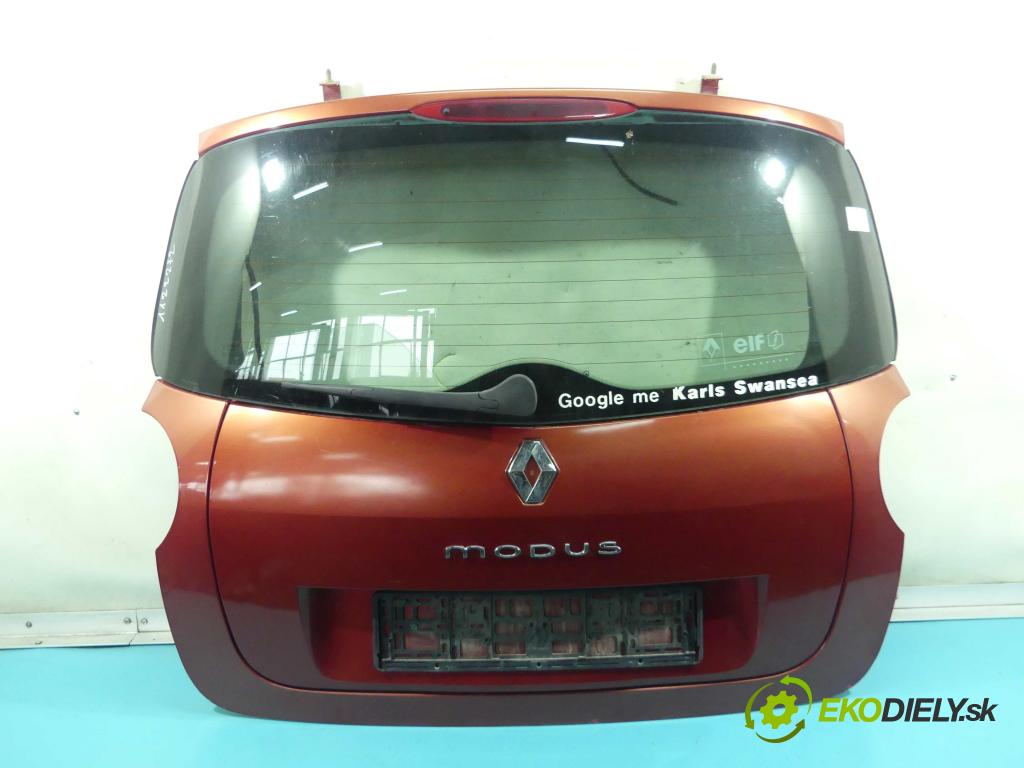 Renault Modus 1.5 dci 82 hp manual 60 kW 1461 cm3 5- zadní kufrové dveře  (Zadní kapoty)