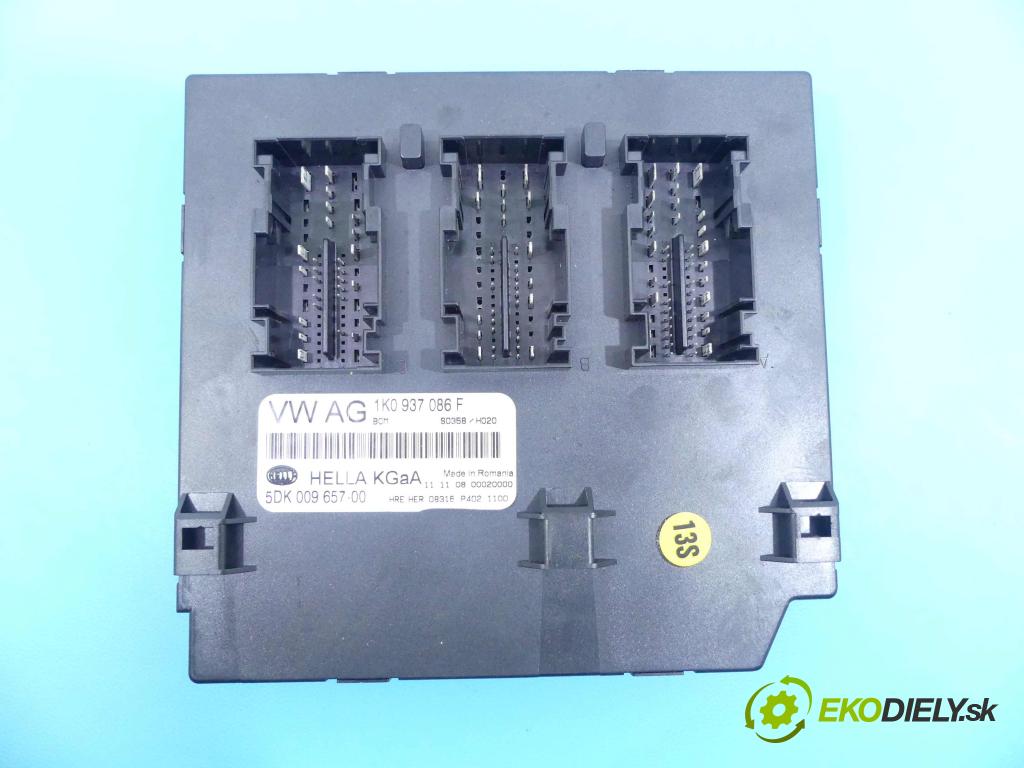 Skoda Octavia II 2004-2013 1.4 TSI 122 HP manual 90 kW 1390 cm3 5- modul riadiaca jednotka 1K0937086F (Ostatné)