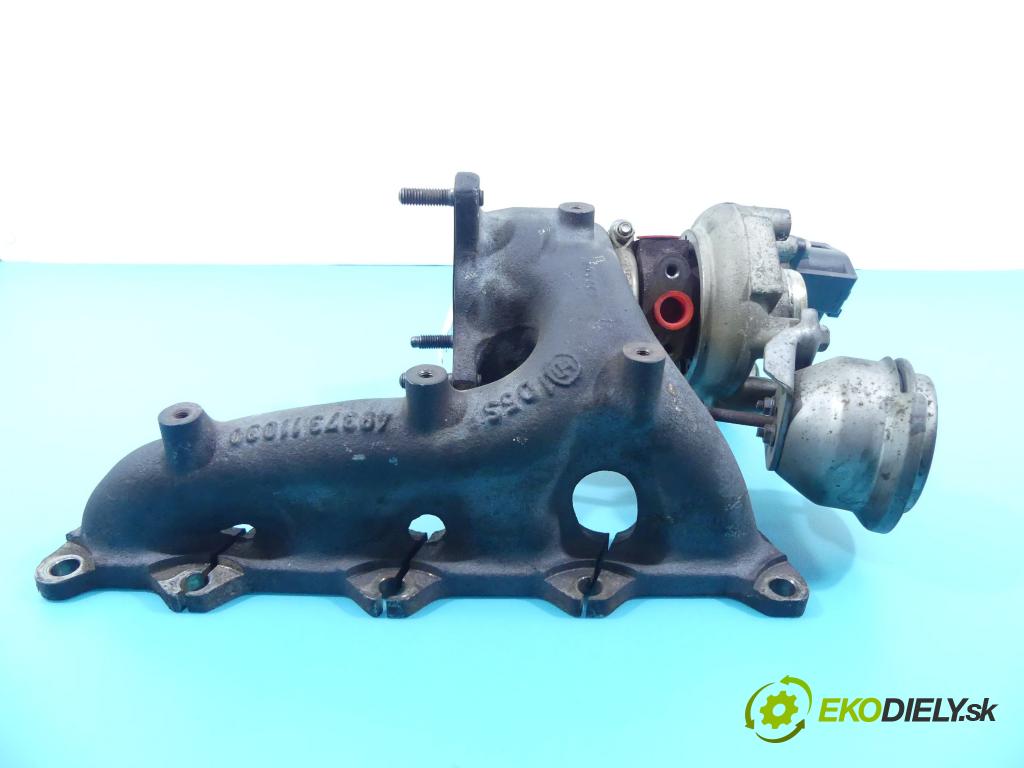 Skoda Octavia II 2004-2013 1.4 TSI 122 HP manual 90 kW 1390 cm3 5- turbodúchadlo, turbo 03C145701R (Turbodúchadlá (kompletné))