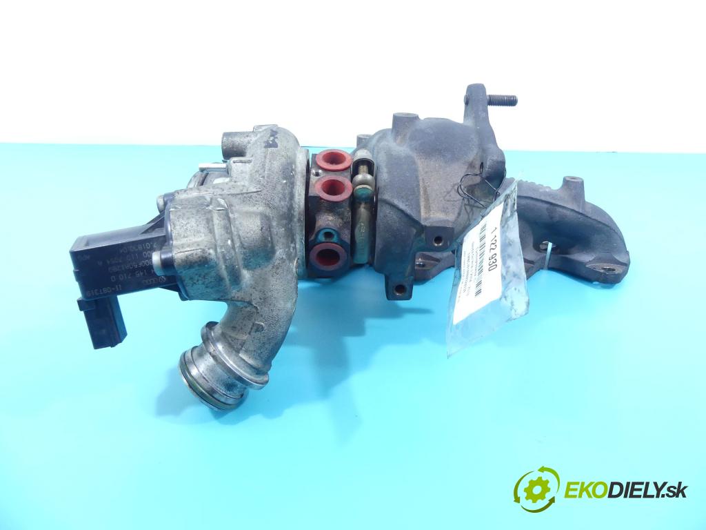 Skoda Octavia II 2004-2013 1.4 TSI 122 HP manual 90 kW 1390 cm3 5- turbodúchadlo, turbo 03C145701R (Turbodúchadlá (kompletné))