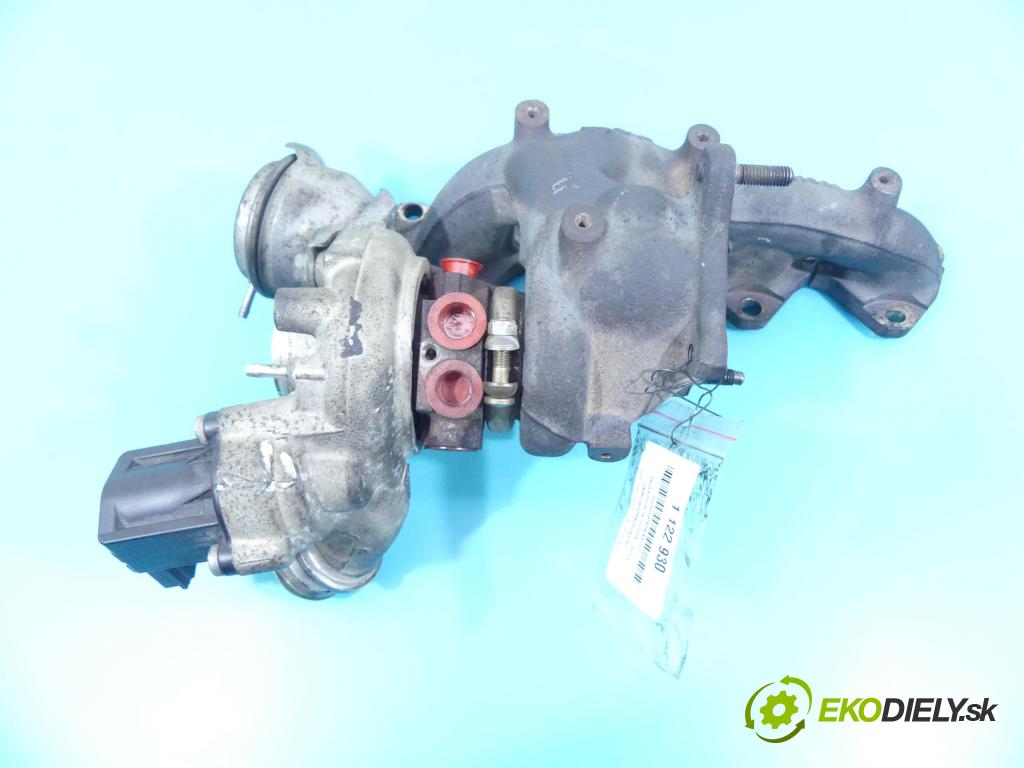 Skoda Octavia II 2004-2013 1.4 TSI 122 HP manual 90 kW 1390 cm3 5- turbodúchadlo, turbo 03C145701R (Turbodúchadlá (kompletné))