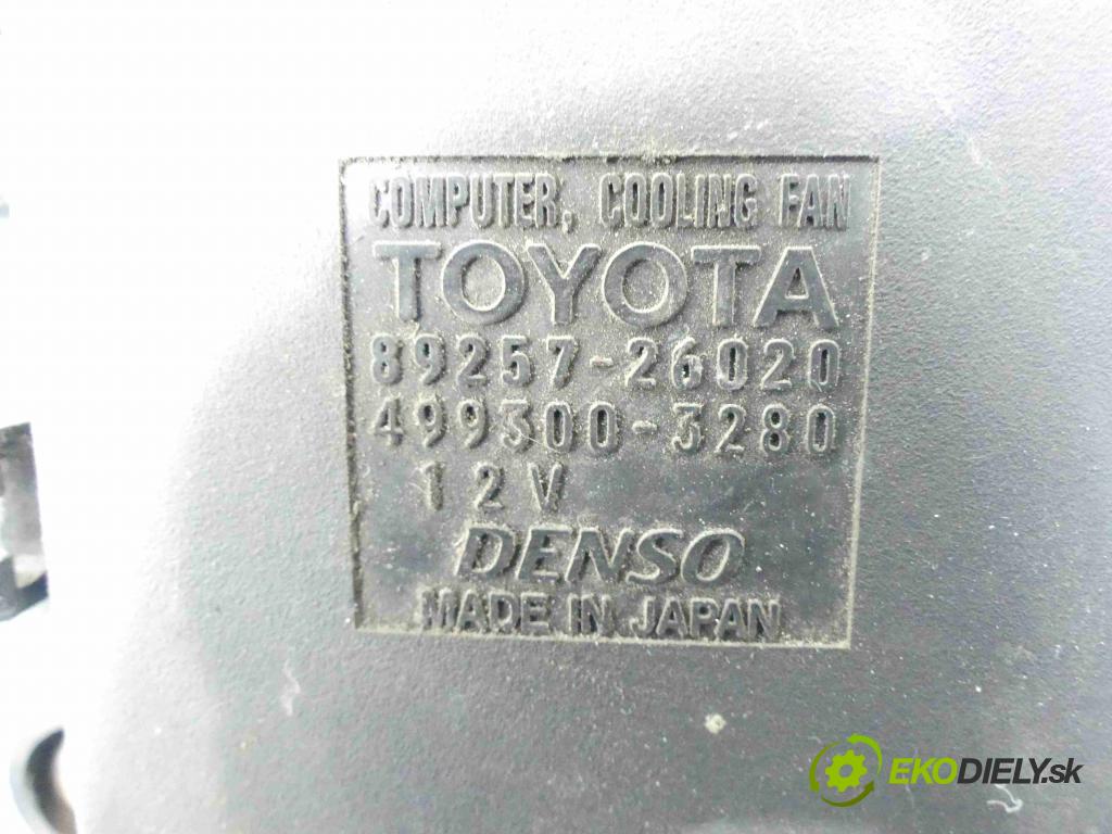 Toyota Rav4 III 2005-2012 3.5 V6 272 HP automatic 200 kW 3478 cm3 5- Relé: 89257-26020 (Relé)