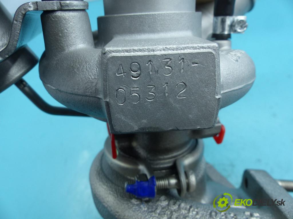 Ford Transit 2006-2013 2.2 tdci 110 HP manual 81 kW 2198 cm3 5- turbodúchadlo, turbo 49131-05312 (Turbodúchadlá (kompletné))