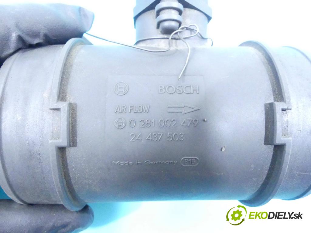 Opel Vectra C 2002-2008 2.2 dti 125 HP automatic 92 kW 2172 cm3 5- průtokoměr: 0281002479 (Váhy vzduchu)