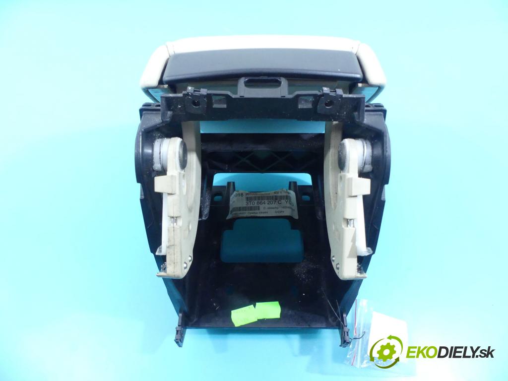 Skoda Superb II 2008-2015 2.0 tdi 170 HP automatic 125 kW 1968 cm3 5- operadlo 3T0864207C (Lakťové opierky)