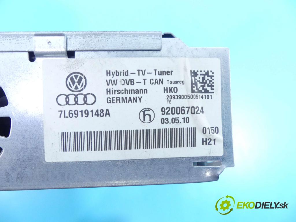 Skoda Superb II 2008-2015 2.0 tdi 170 HP automatic 125 kW 1968 cm3 5- Radio továreň: 7L6919148A