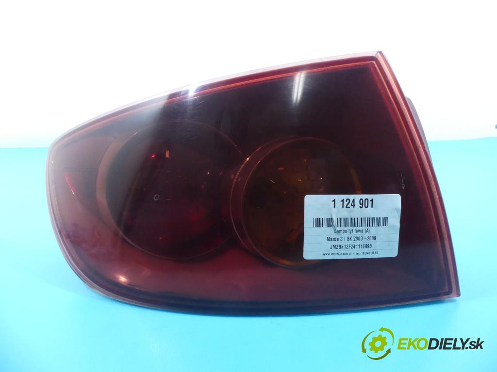 Mazda 3 I BK 2003-2009 2.0 16v 150 HP manual 110 kW 1999 cm3 4- svetlo / reflektor zadné ľavé  (Ostatné)