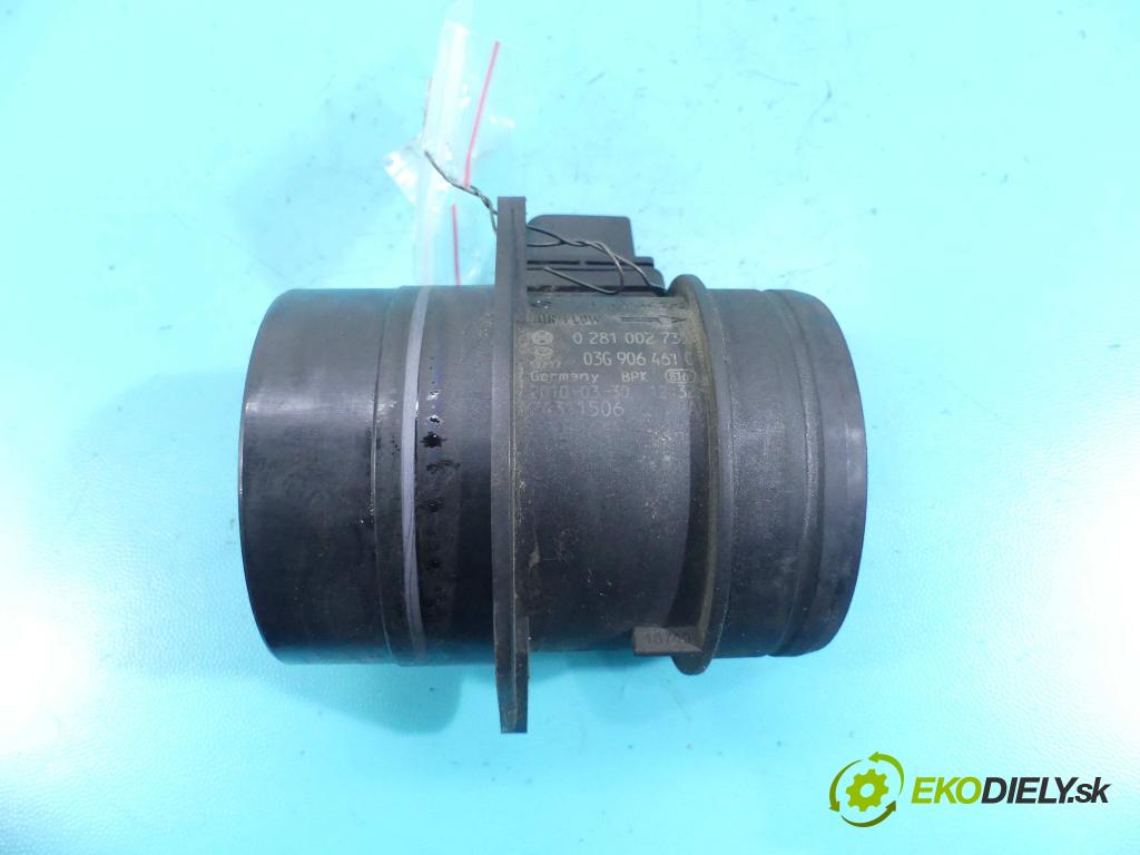 Skoda Superb II 2008-2015 2.0 tdi 170 HP automatic 125 kW 1968 cm3 5- průtokoměr: 03G906461C (Váhy vzduchu)