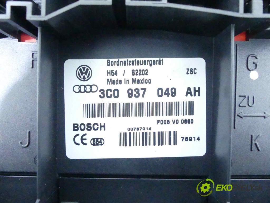 Vw Jetta V 2005-2010 1.9 tdi 105 hp manual 77 kW 1896 cm3 4- skříňka pojistková 3C0937049AH (Pojistkové skříňky)