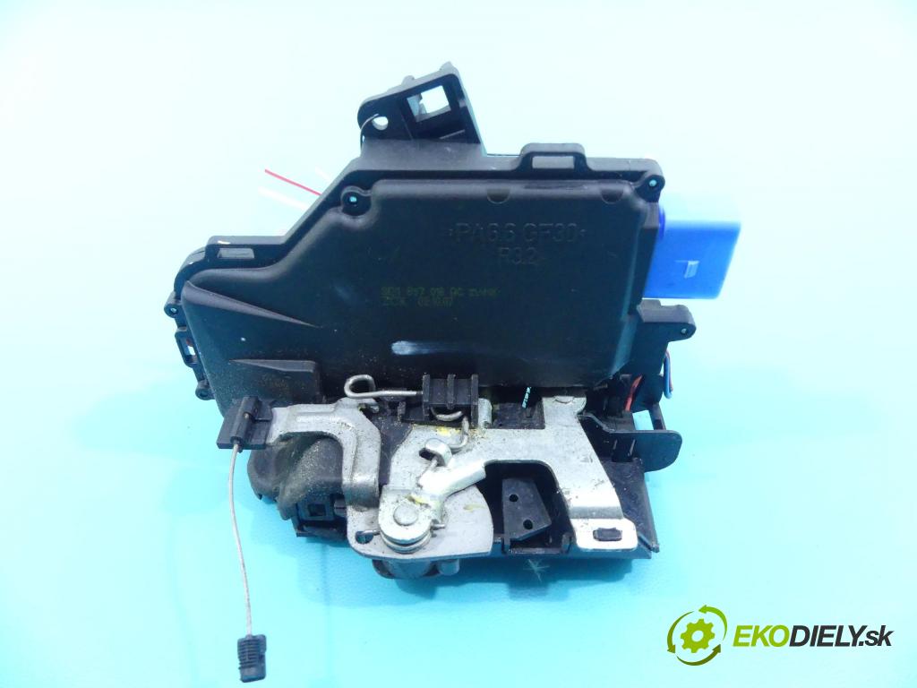 Vw Jetta V 2005-2010 1.9 tdi 105 hp manual 77 kW 1896 cm3 4- zámek přední pravý 3D1837016AC