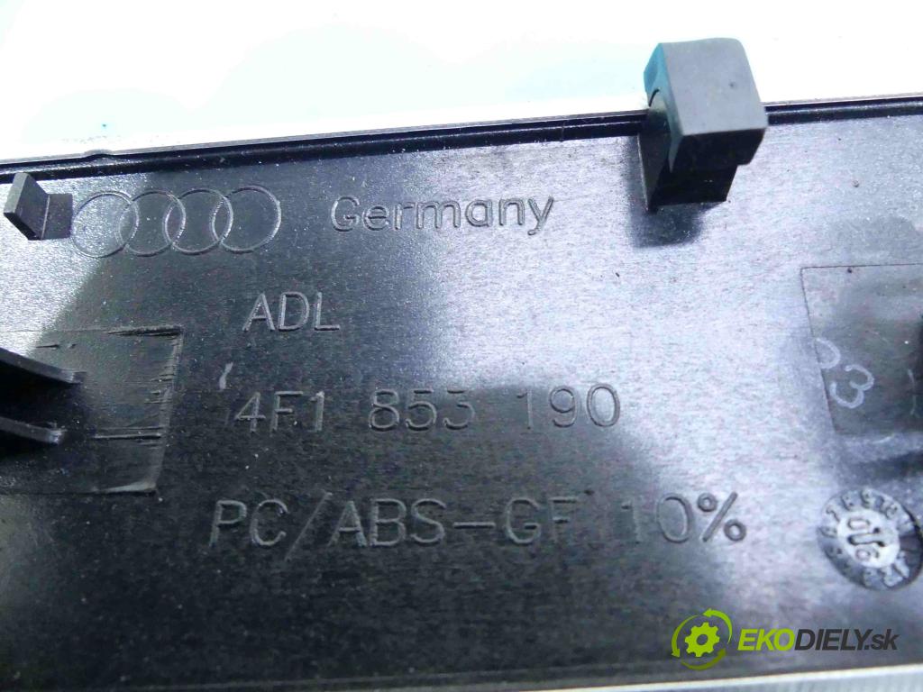 Audi A6 C6 2004-2011 2.0 TFSI 170 HP manual 125 kW 1984 cm3 4- lišta ozdobná 4F1820901