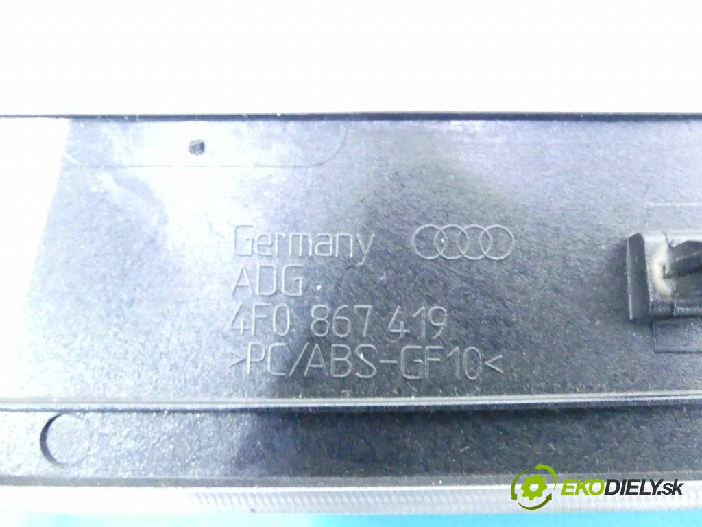 Audi A6 C6 2004-2011 2.0 TFSI 170 HP manual 125 kW 1984 cm3 4- lišta ozdobná 4F1820901