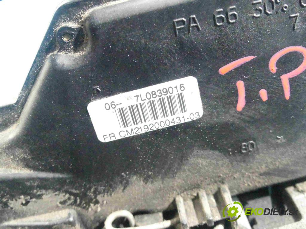 Seat Toledo III 2004-2009 2.0 tdi 140 hp manual 103 kW 1968 cm3 5- zámek zadní pravý 7L0839016