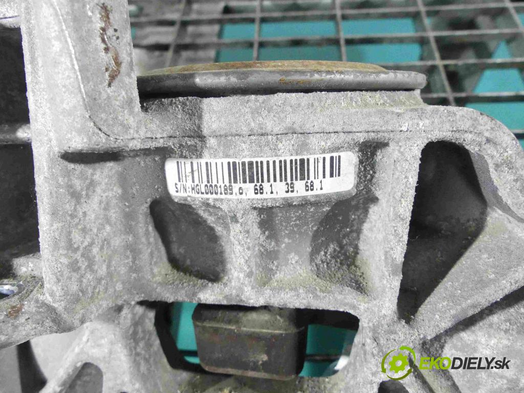 Nissan X-trail II T31 2008-2013 2.0 dci 173KM manual 127 kW 1995 cm3 5- airbag motora F6628000 (Držiaky motora)