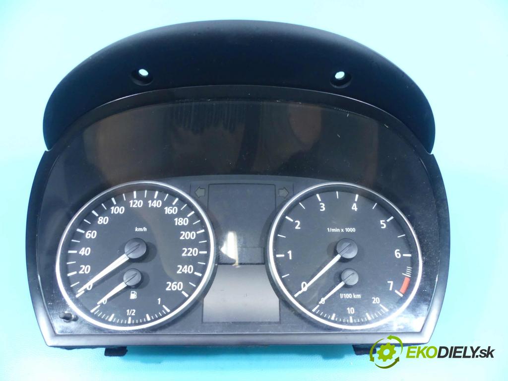 Bmw 3 E90 2005-2013 2.0 129 HP manual 95 kW 1995 cm3 4- prístrojovka/ budíky 9110197 (Prístrojové dosky, displeje)