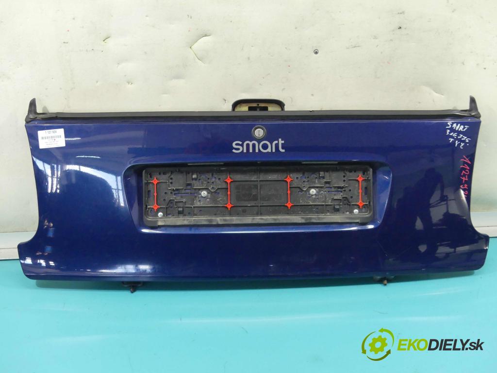 Smart Fortwo 1998-2007 0.7 61 HP automatic 45 kW 698 cm3 3- zadna kufor  (Zadné kapoty)