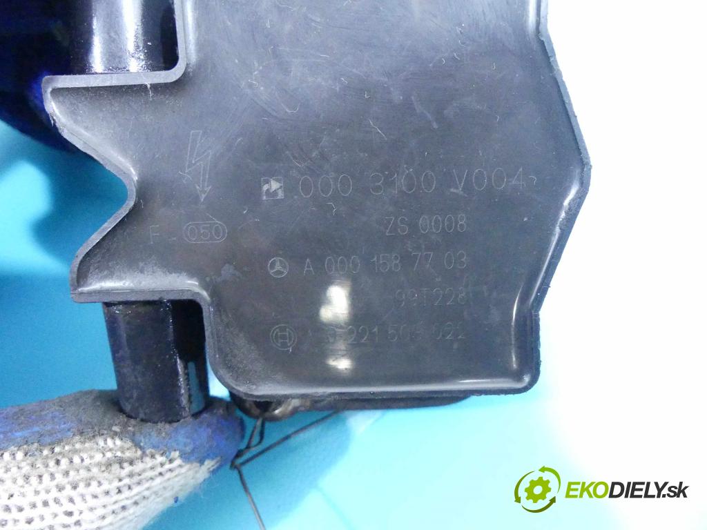 Smart Fortwo 1998-2007 0.7 61 HP automatic 45 kW 698 cm3 3- cievka zapaľovacia A001587703 (Zapaľovacie cievky, moduly)