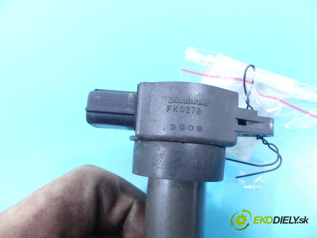 Mitsubishi Outlander I 2003-2006 2.4 MIVEC 160 HP manual 118 kW 2378 cm3 5- cievka zapaľovacia FK0278 (Zapaľovacie cievky, moduly)