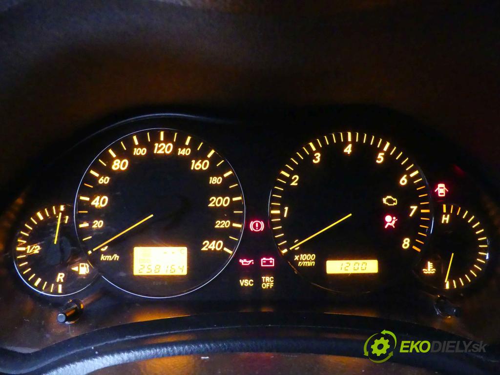 Toyota Avensis II T25 2003-2008 2.0 vvti 147 HP manual 108 kW 1998 cm3 4- prístrojovka/ budíky 83800-05570-H (Prístrojové dosky, displeje)