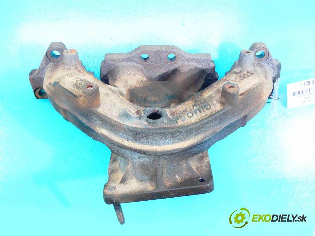 Peugeot 206 1.4 16v 88 hp manual 65 kW 1360 cm3 5- potrubí výfuk  (Výfukové potrubí)