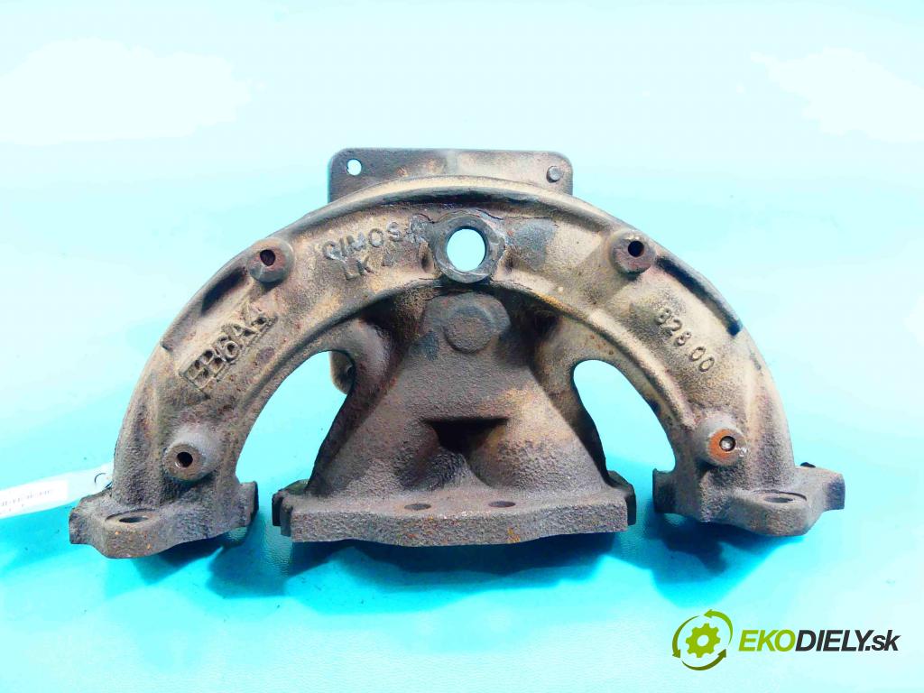 Peugeot 206 1.4 16v 88 hp manual 65 kW 1360 cm3 5- potrubí výfuk  (Výfukové potrubí)