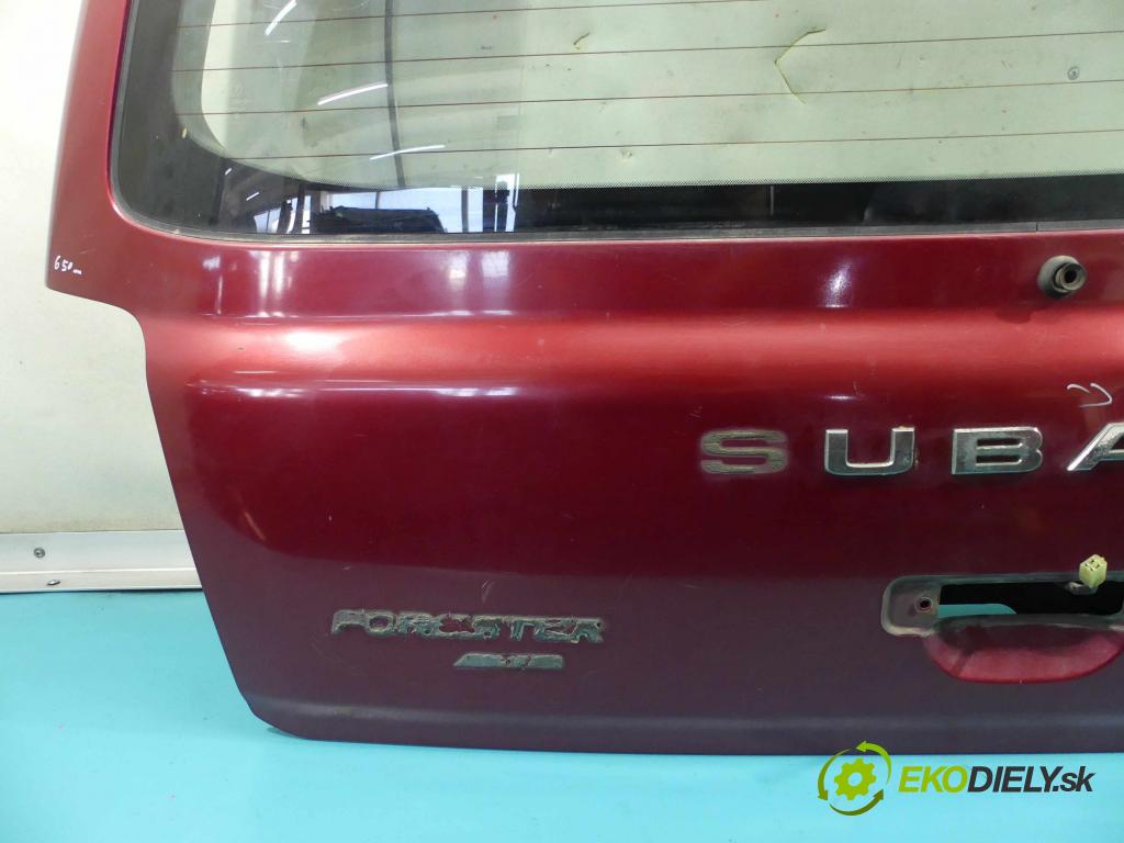 Subaru Forester I SF 1997-2002 2.0 boxer 122 HP manual 90 kW 1994 cm3 5- zadna kufor  (Zadné kapoty)